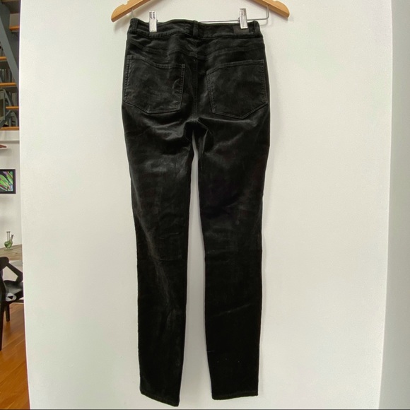 Hoxton Ankle - Black Overdye Velvet 24 - Picture 10 of 14